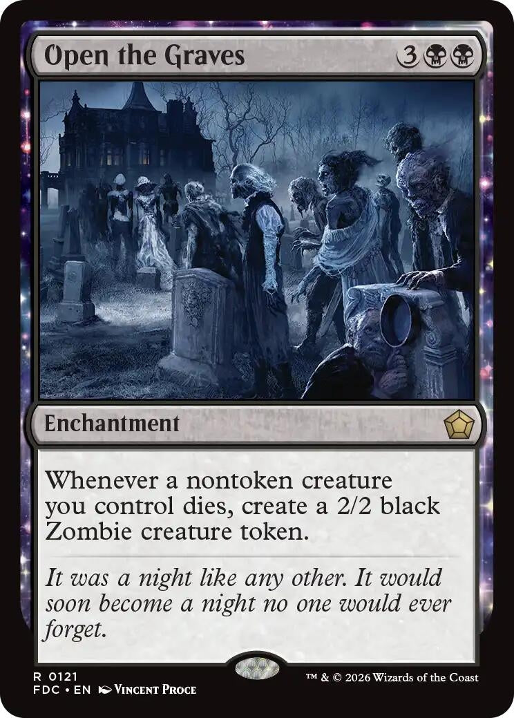 Open the Graves (121) (FDC)