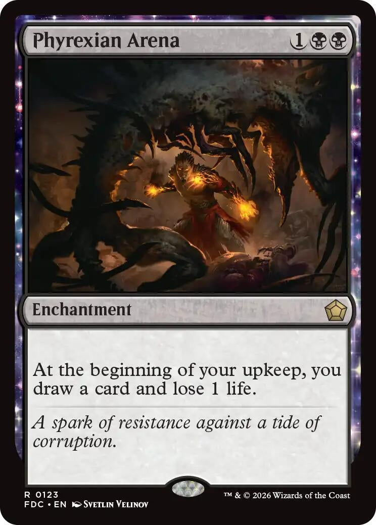 Phyrexian Arena (123) (FDC)