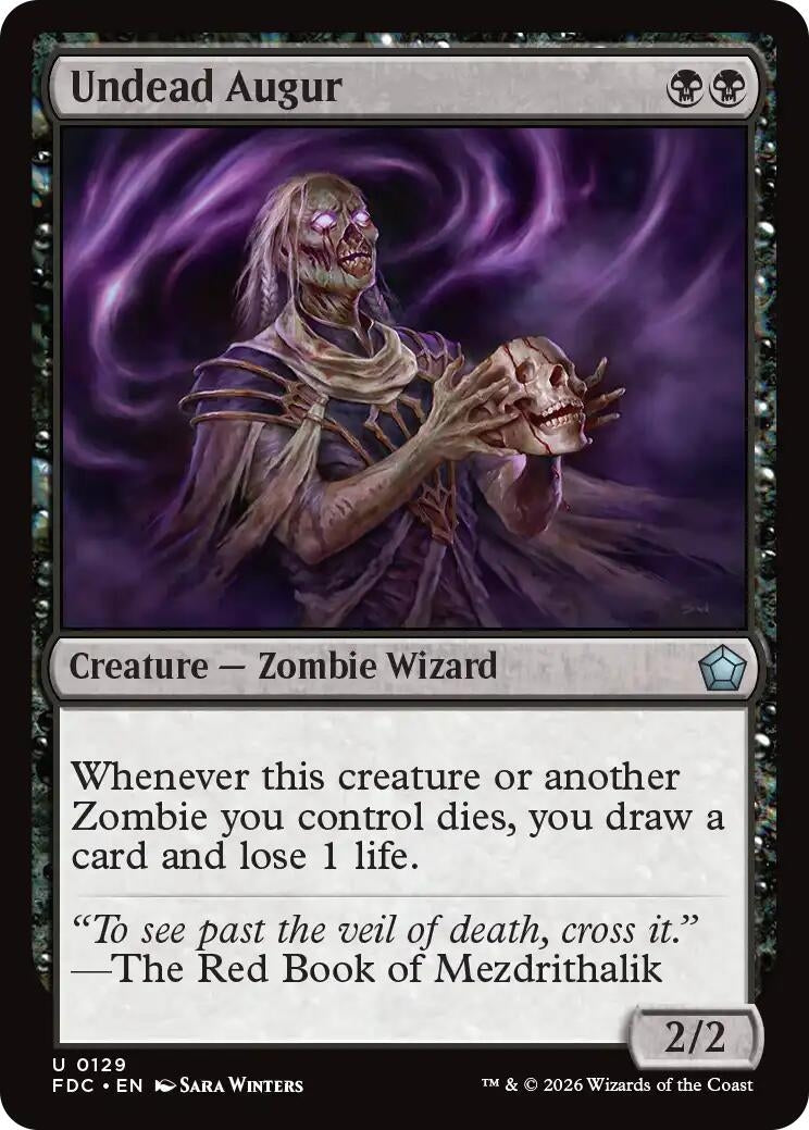 Undead Augur (129) (FDC)