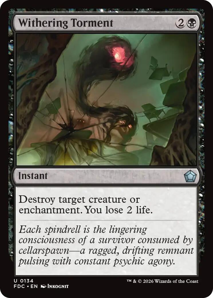 Withering Torment (134) (FDC)
