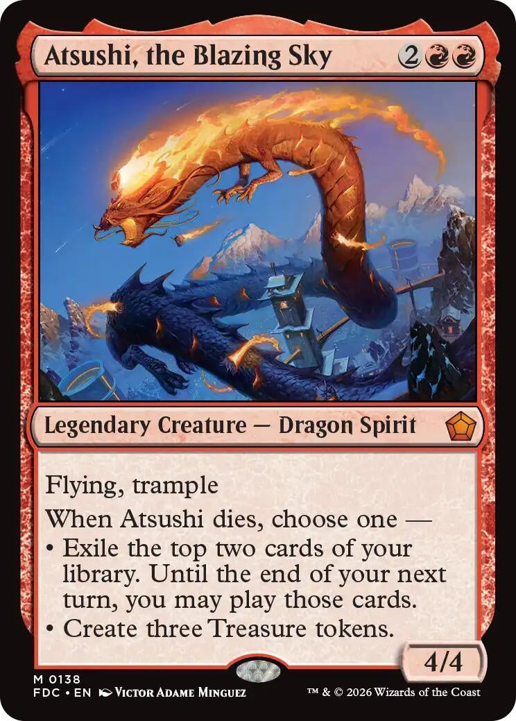 Atsushi, the Blazing Sky (138) (FDC)