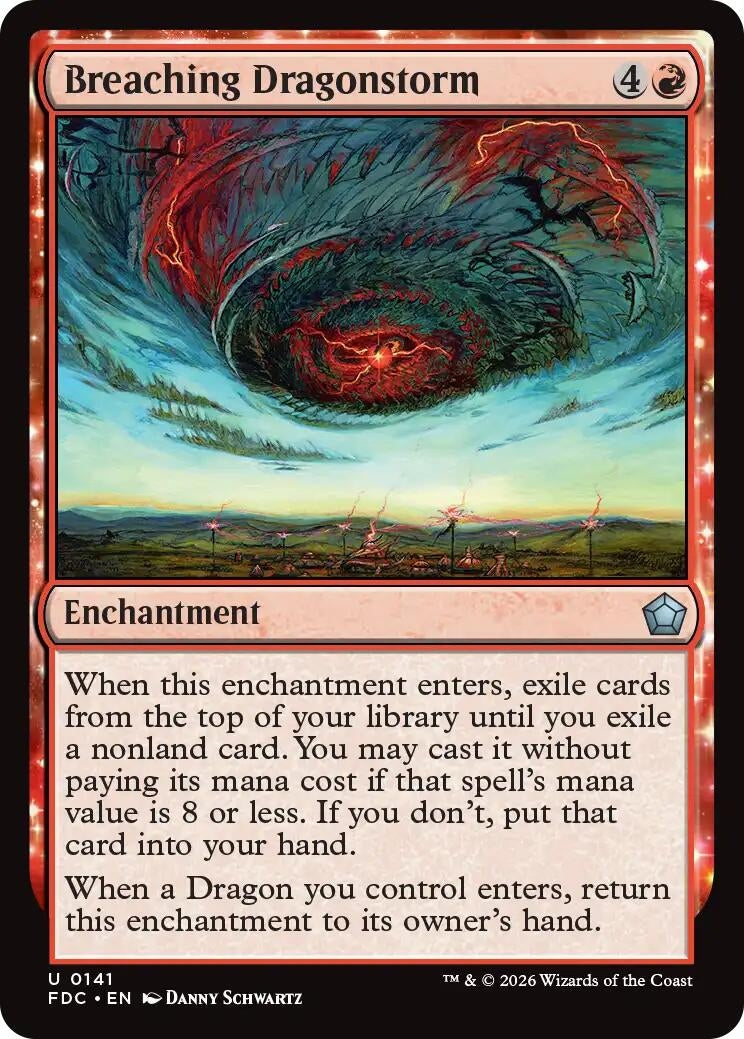 Breaching Dragonstorm (141) (FDC)