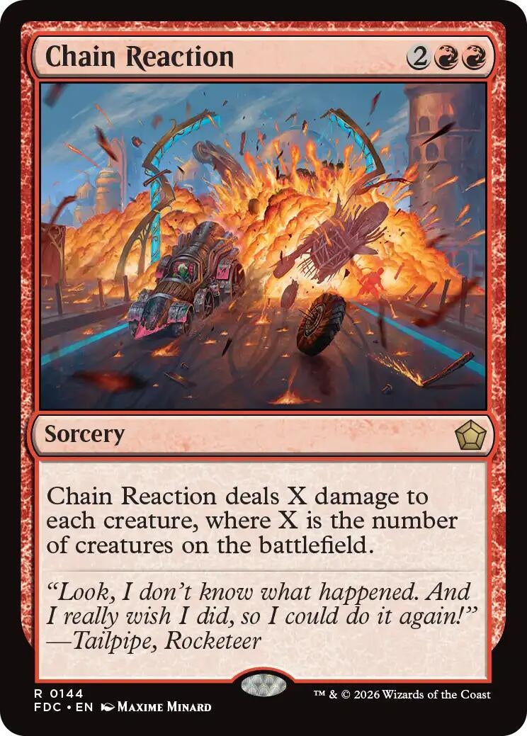 Chain Reaction (144) (FDC)