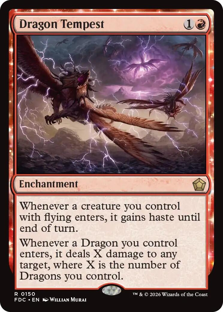 Dragon Tempest (150) (FDC)