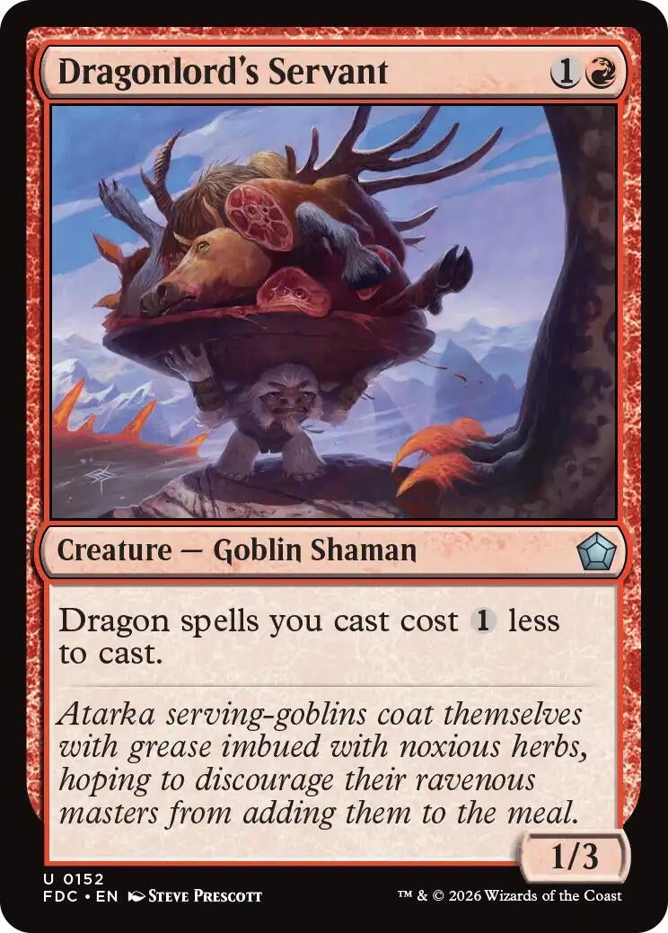 Dragonlord's Servant (152) (FDC)