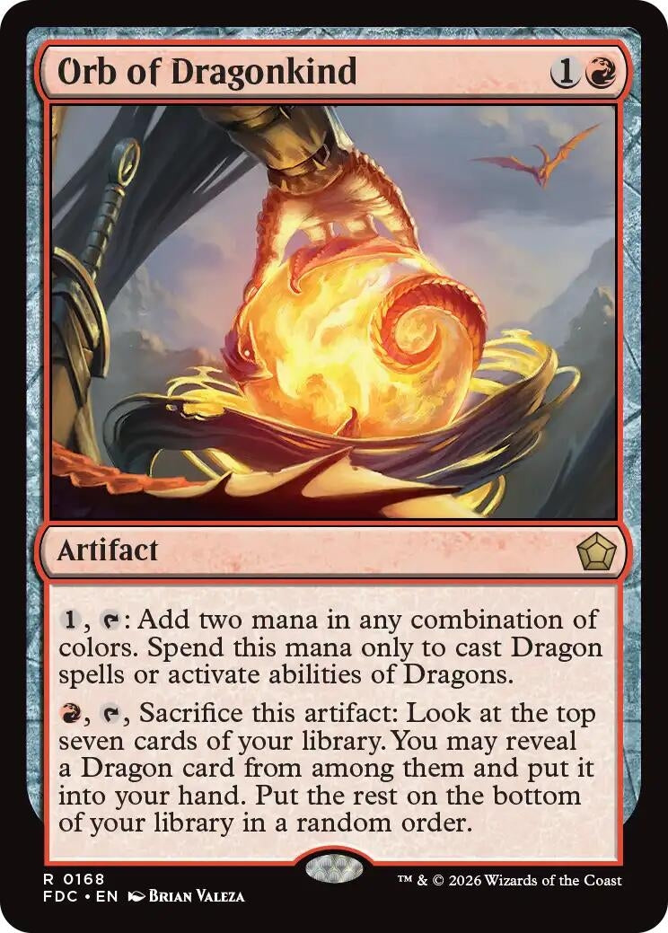 Orb of Dragonkind (168) (FDC)