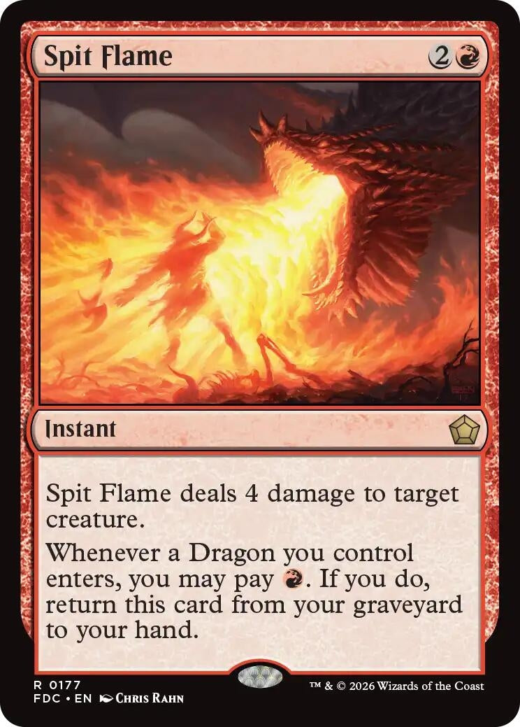 Spit Flame (177) (FDC)