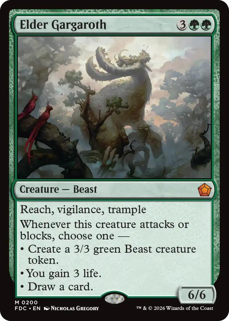 Elder Gargaroth (200) (FDC)