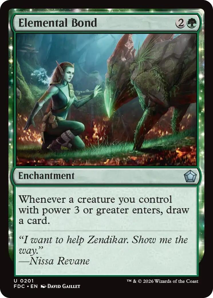 Elemental Bond (201) (FDC)