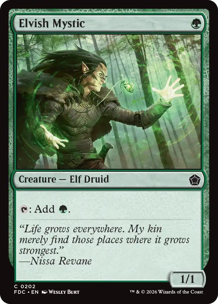 Elvish Mystic (202) (FDC)