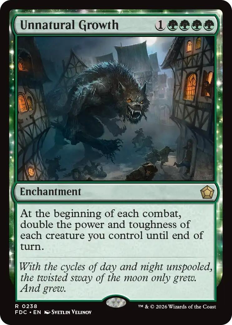 Unnatural Growth (238) (FDC)