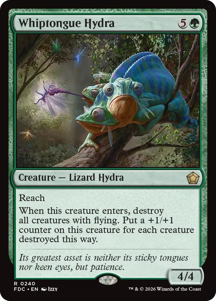 Whiptongue Hydra (240) (FDC)