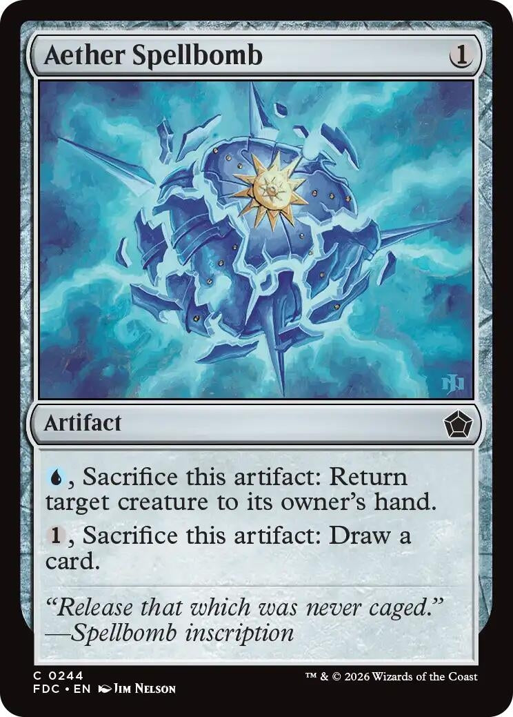 Aether Spellbomb (244) (FDC)