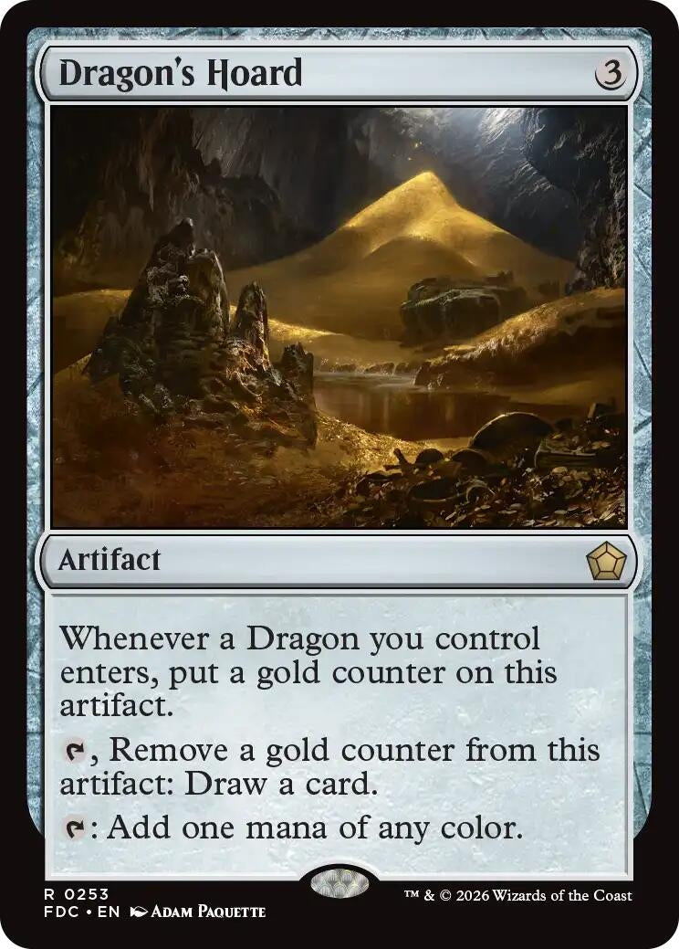 Dragon's Hoard (253) (FDC)