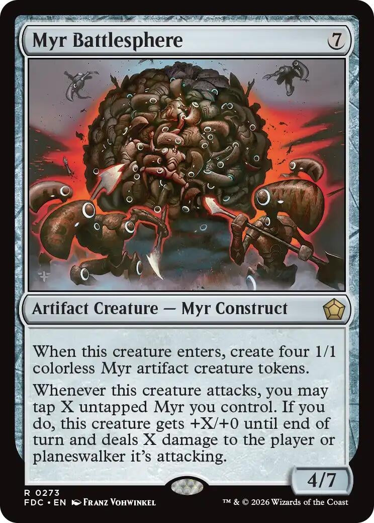 Myr Battlesphere (273) (FDC)