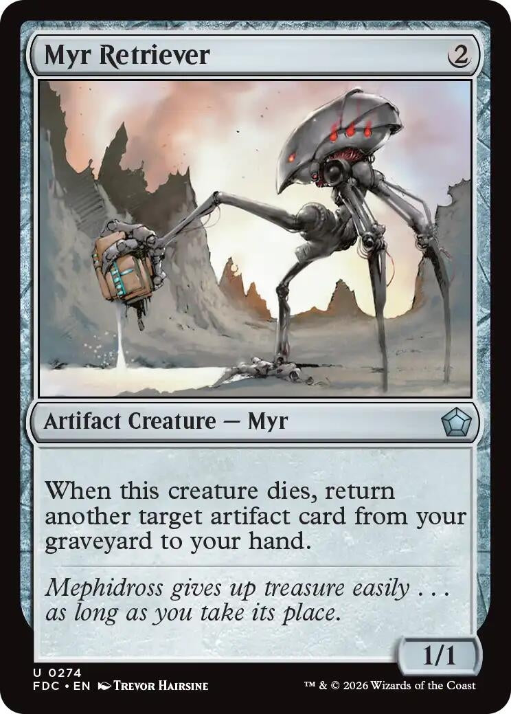 Myr Retriever (274) (FDC)