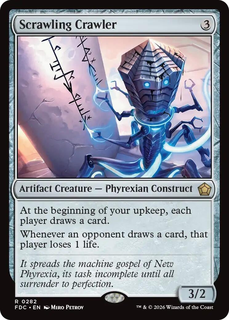 Scrawling Crawler (282) (FDC)