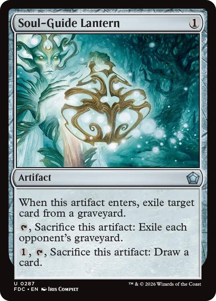 Soul-Guide Lantern (287) (FDC)