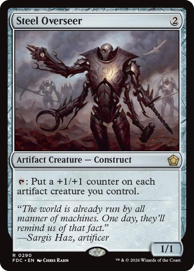 Steel Overseer (290) (FDC)