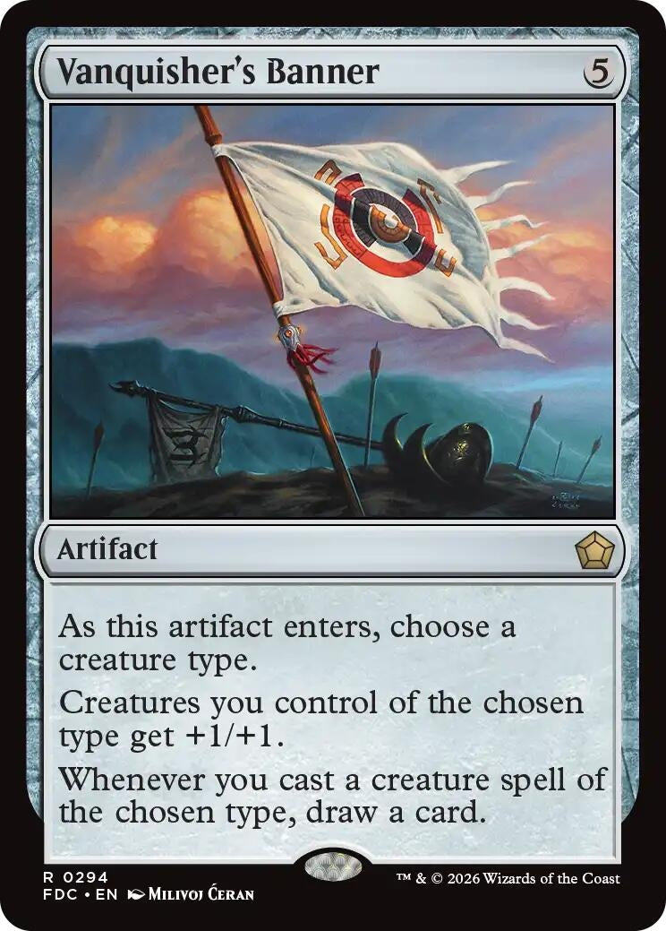 Vanquisher's Banner (294) (FDC)