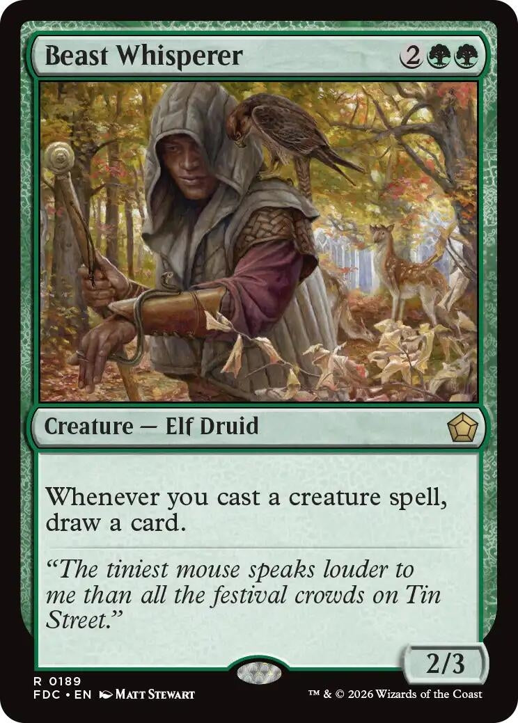 Beast Whisperer (189) (FDC)