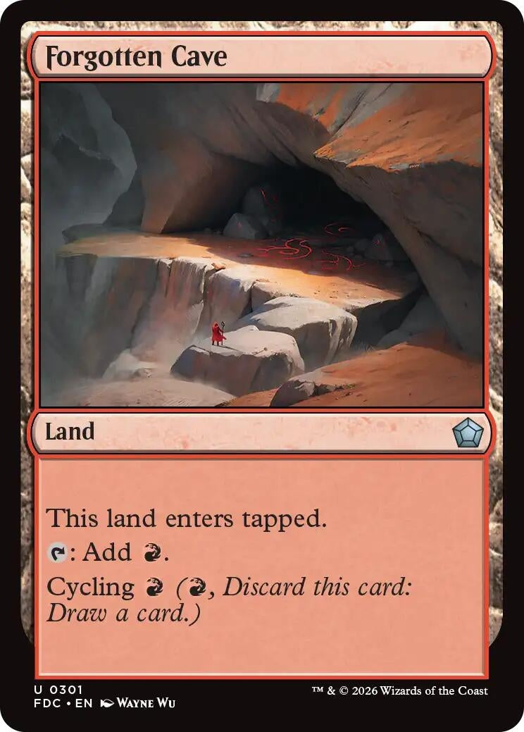 Forgotten Cave (301) (FDC)