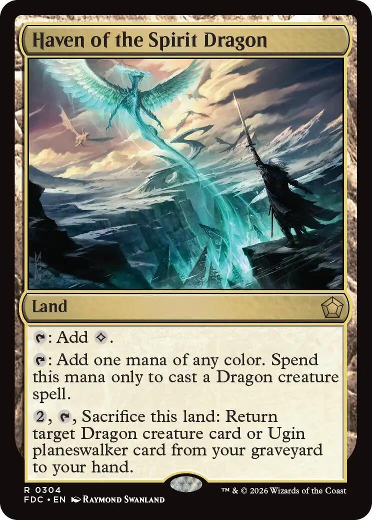 Haven of the Spirit Dragon (304) (FDC)
