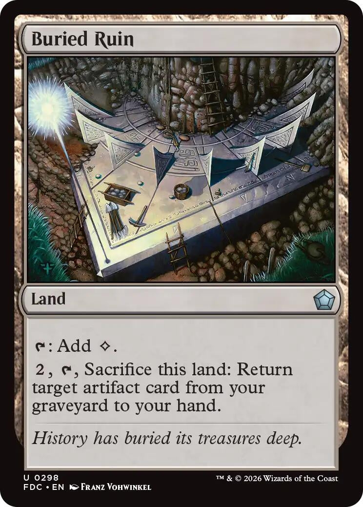 Buried Ruin (298) (FDC)