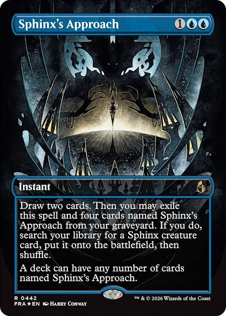 Sphinx's Approach (Borderless) (442) (FRA)