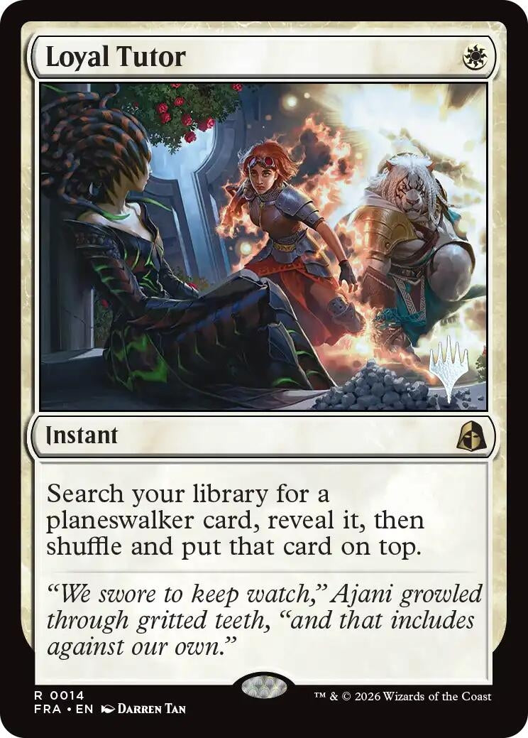 Image for Loyal Tutor (14) (PPFRA) - Magic: The Gathering
