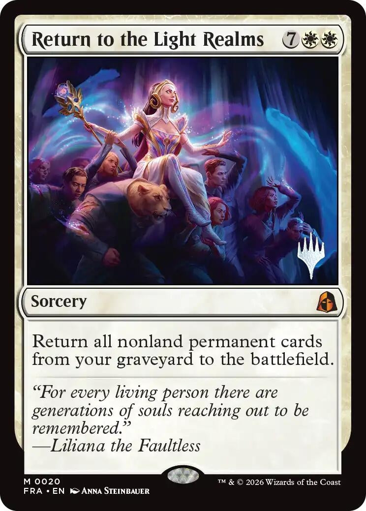 Return to the Light Realms (20) (PPFRA)
