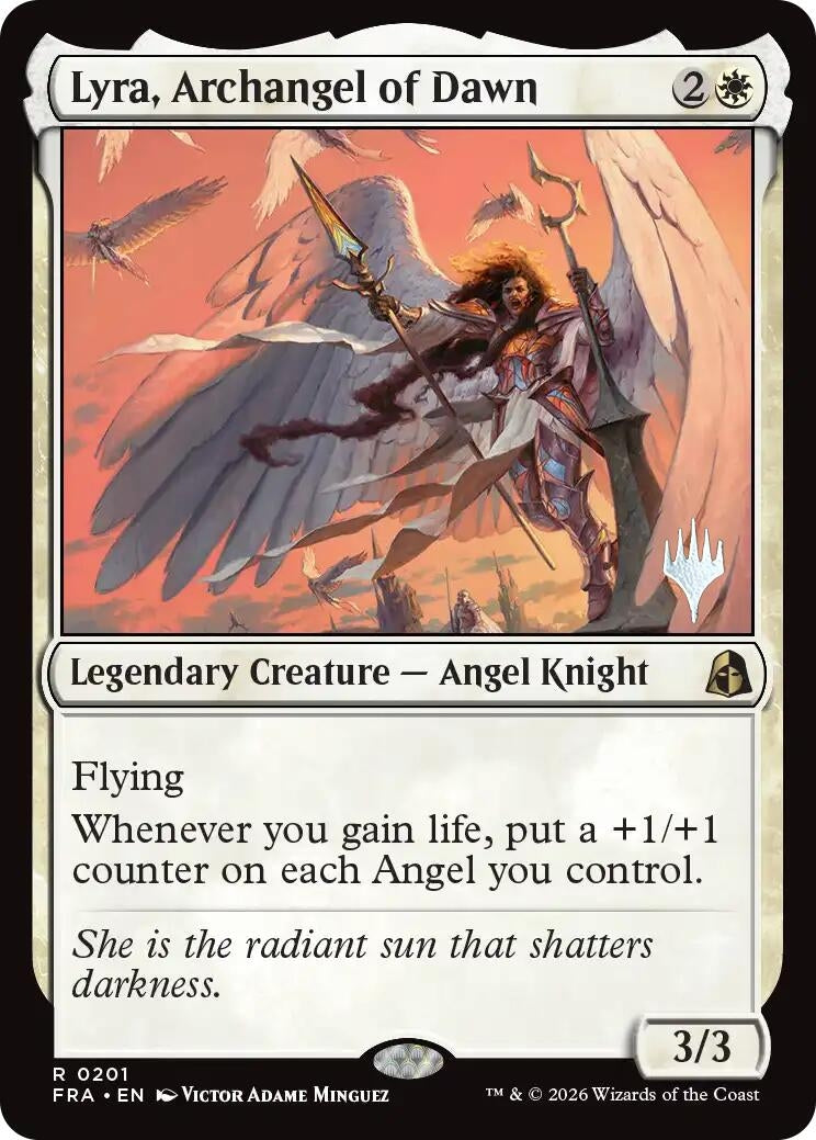 Lyra, Archangel of Dawn (201) (PPFRA)