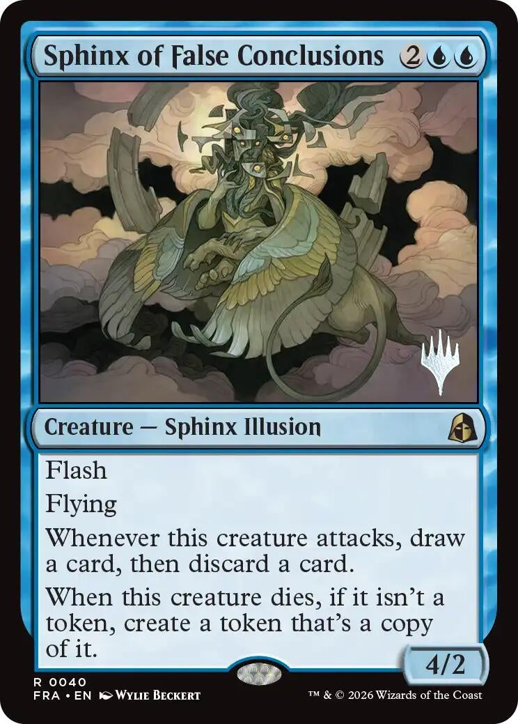 Sphinx of False Conclusions (40) (PPFRA)