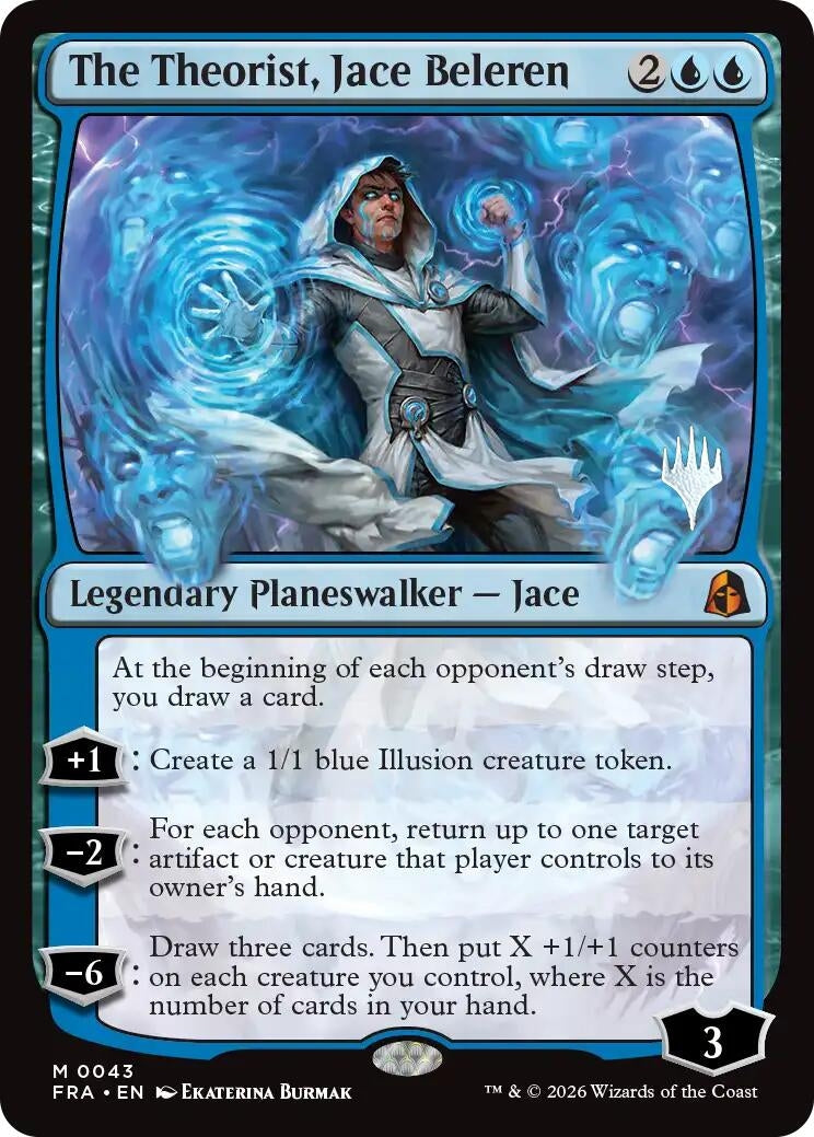 Image for The Theorist, Jace Beleren (43) (PPFRA) - Magic: The Gathering