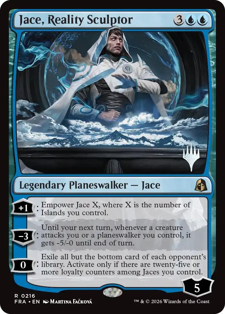 Jace, Reality Sculptor (216) (PPFRA)