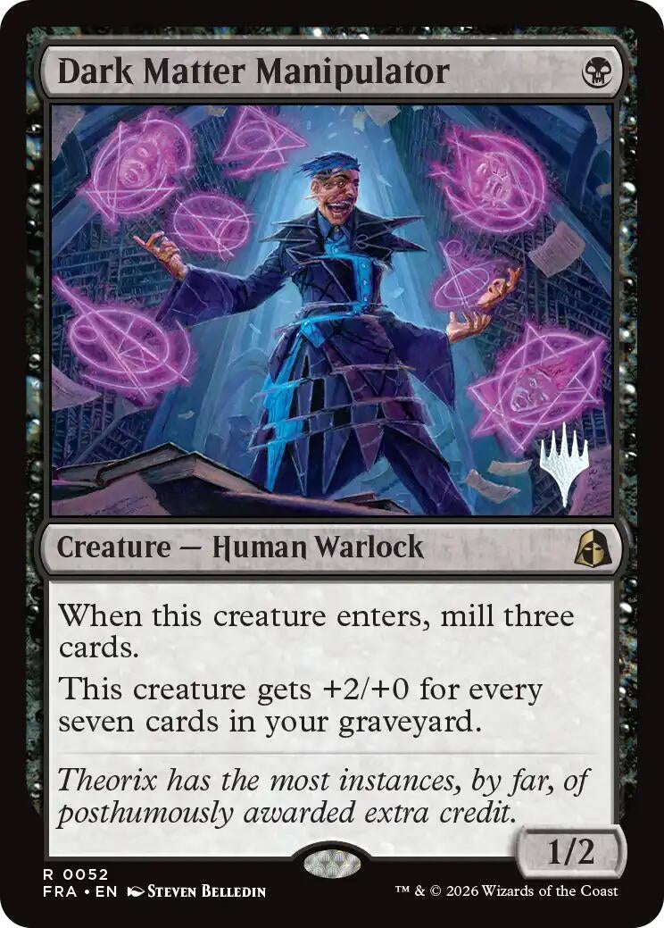 Dark Matter Manipulator (52) (PPFRA)