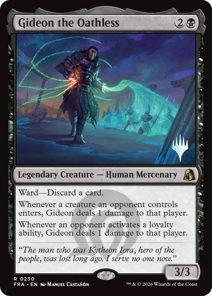 Gideon the Oathless (230) (PPFRA)