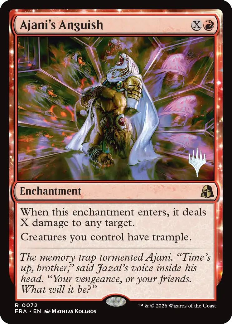 Ajani's Anguish (72) (PPFRA)