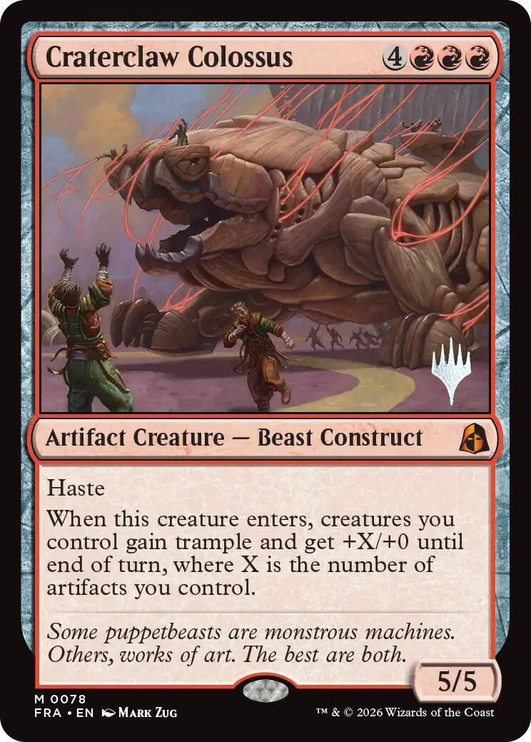 Image for Craterclaw Colossus (78) (PPFRA) - Magic: The Gathering