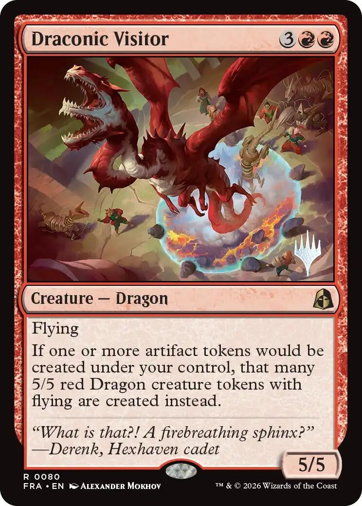 Draconic Visitor (80) (PPFRA)