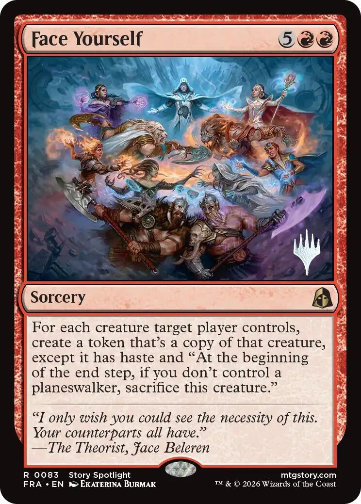 Image for Face Yourself (83) (PPFRA) - Magic: The Gathering
