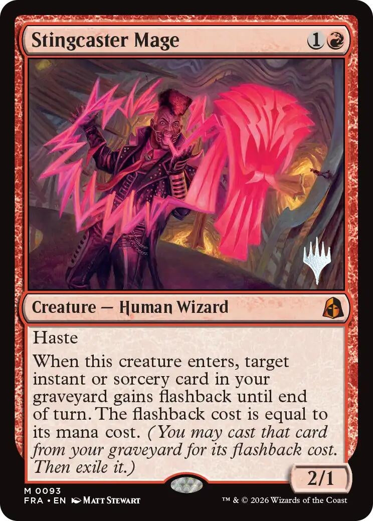 Image for Stingcaster Mage (93) (PPFRA) - Magic: The Gathering