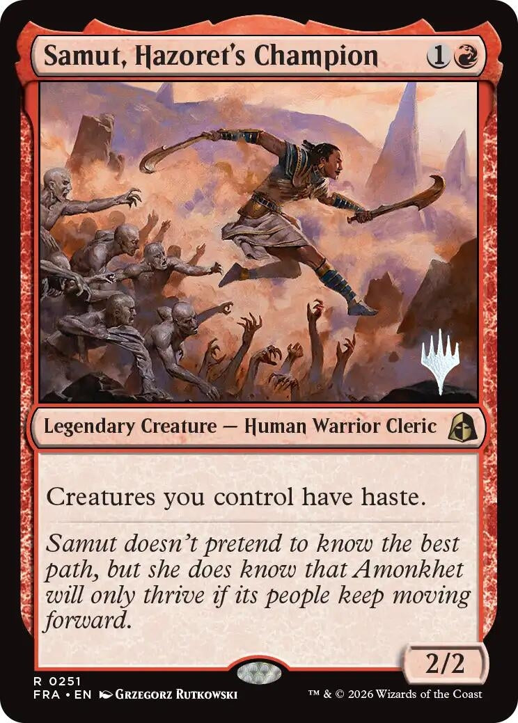 Samut, Hazoret's Champion (251) (PPFRA)