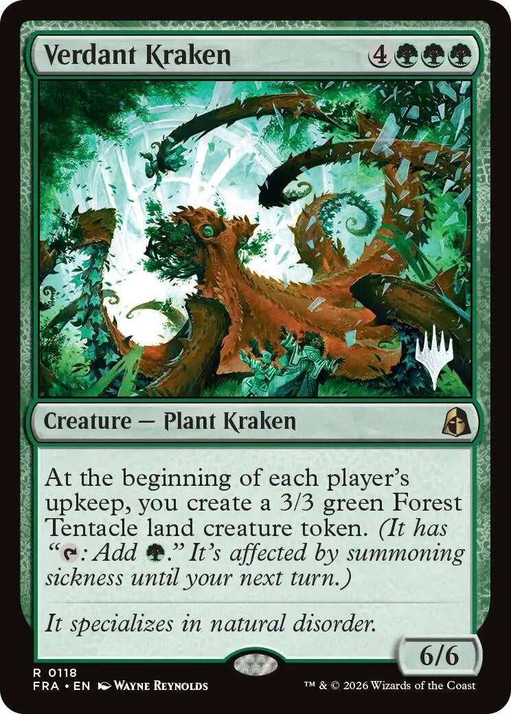 Verdant Kraken (118) (PPFRA)