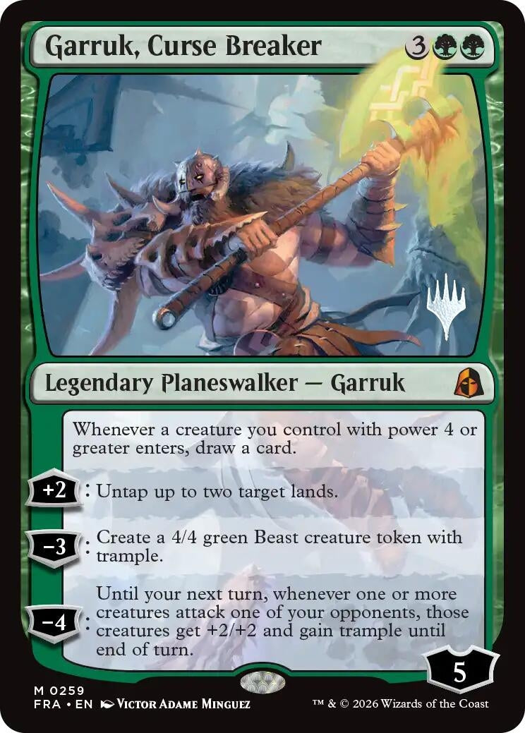 Garruk, Curse Breaker (259) (PPFRA)