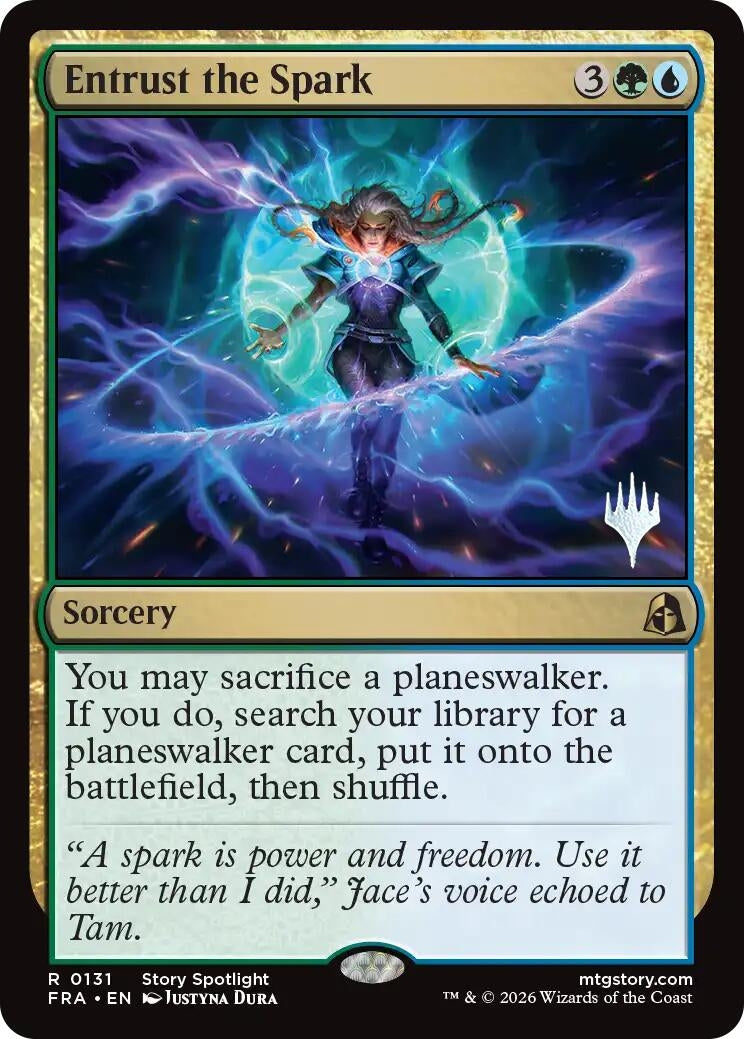 Entrust the Spark (131) (PPFRA)