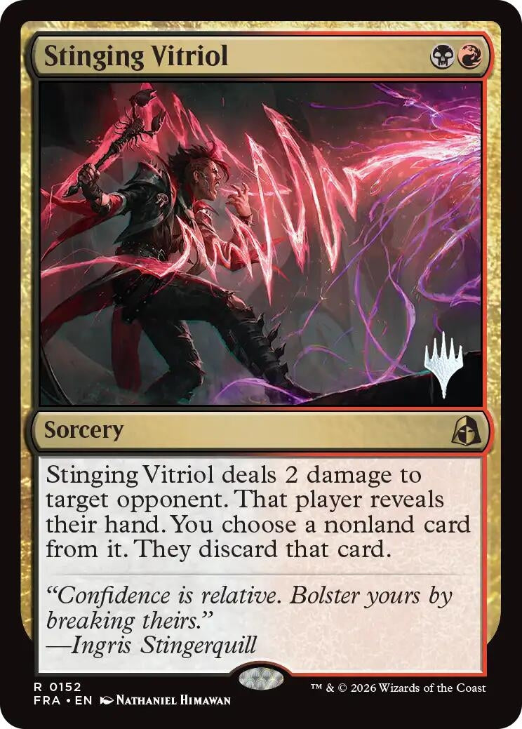 Stinging Vitriol (152) (PPFRA)