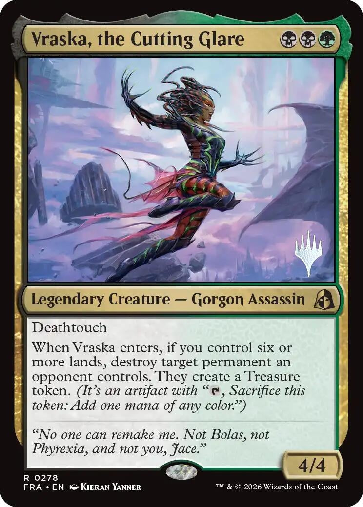 Vraska, the Cutting Glare (278) (PPFRA)