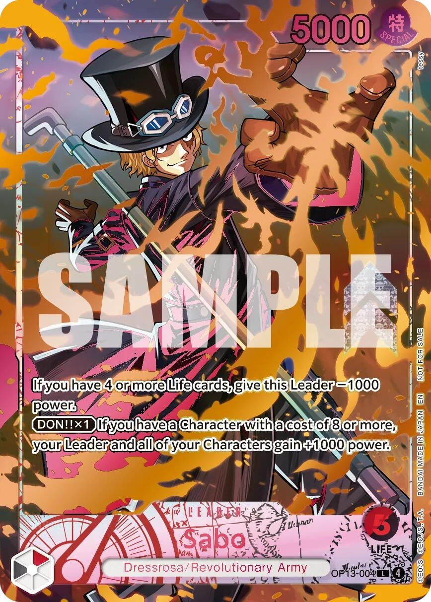 Sabo (Flame-Flame Fruit Coliseum) (OP13-004) (OP-PR)