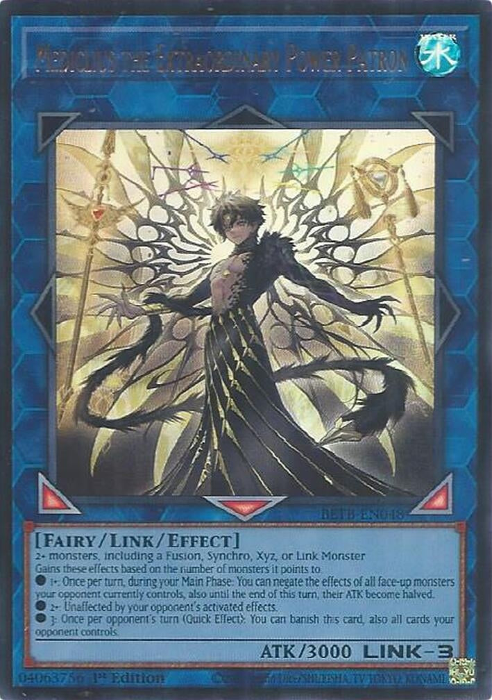 Mediclius the Extraordinary Power Patron (BETB-EN048) (BETB)